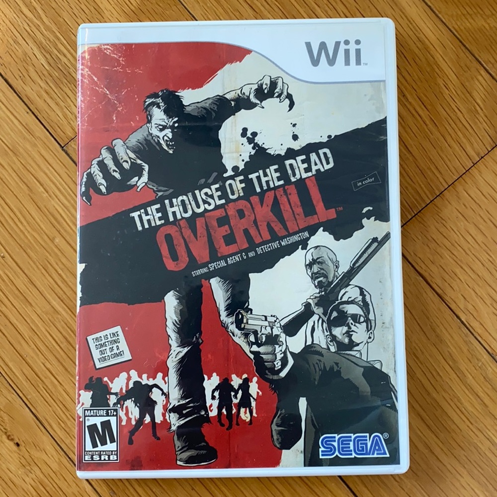 Wii The House of the Dead Overkill video game